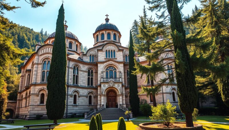 arhitektura manastira rača